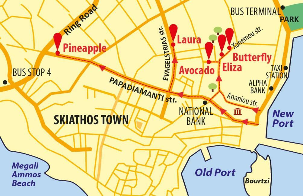 Avocado Skiathos מראה חיצוני תמונה